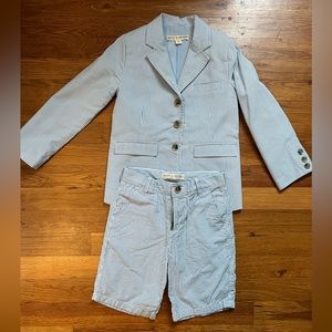 Hope & Henry Seersucker Suit, BOYS size 5